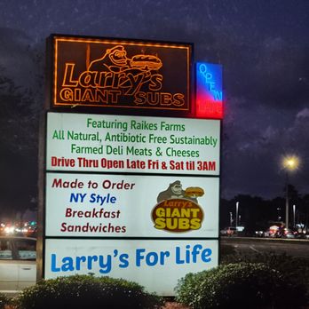 Larry's Giant Subs - Sandwiches Near Me - Jacksonville, Florida