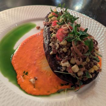 Bar George - Roasted stuffed eggplant - British Near Me - Montreal, Quebec