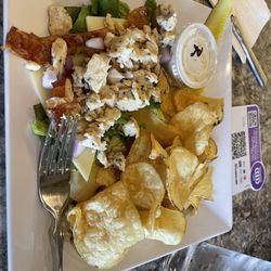 Capital Cafe - Unwrapped chicken bacon wrap