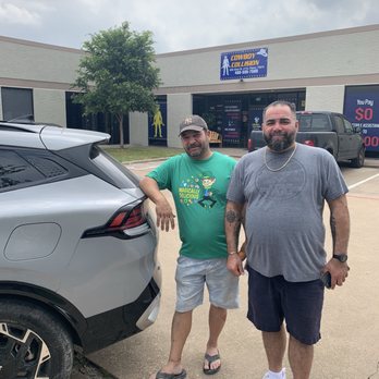 Cowboy Collision - Meet Cousins Antony and Calvin at their new Plano, TX location! - Body Shops Near Me - Plano, Texas