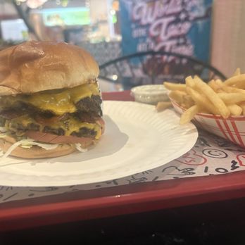 Irv's Burgers - Irvs roadside double add bacon ! And fries house made ranch !! - Burgers Near Me - Las Vegas, Nevada Irv's Burgers - Irvs roadside double add bacon ! And fries house made ranch !! - Burgers Near Me - Las Vegas, Nevada