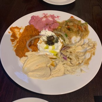 Fattoush Grill & Bakery - Meza sampler - Halal Near Me - Northborough, Massachusetts