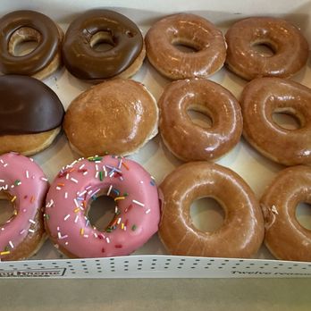 Krispy Kreme - Classic Assorted Dozen - Donuts Near Me - Ontario, California