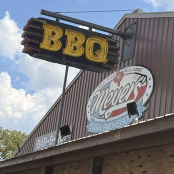 Meyer's Elgin Smokehouse - Exterior - Barbeque Near Me - Elgin, Texas Meyer's Elgin Smokehouse - Exterior - Barbeque Near Me - Elgin, Texas
