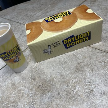 Daylight Donuts - 1 Reg Coffee, Any 2 Donuts - Donuts Near Me - Portales, New Mexico Daylight Donuts - 1 Reg Coffee, Any 2 Donuts - Donuts Near Me - Portales, New Mexico