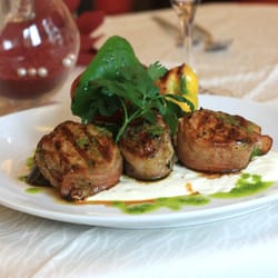 Sankt Petersburg - Fürst Potjemkin - Schweinemedaillons in Bacon umwickelt