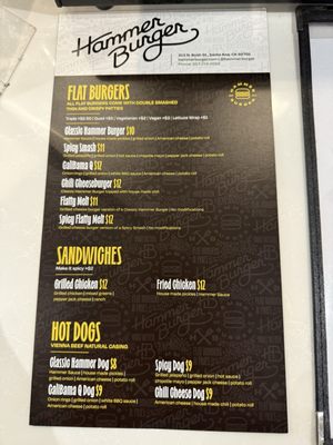 Menu photo 8 Hammer Burger Santa Ana, CA Menu photo 8 Hammer Burger Santa Ana, CA