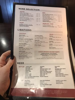Menu photo 4 Lucky's 13 Pub Roseville, MN