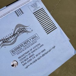 Cupertino City Hall - Dropping off my ballot