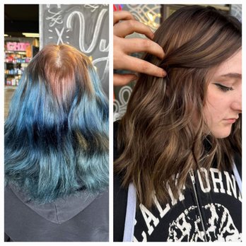 Vybe Salon - From this to that! - Hair Stylists Near Me - Kennewick, Washington