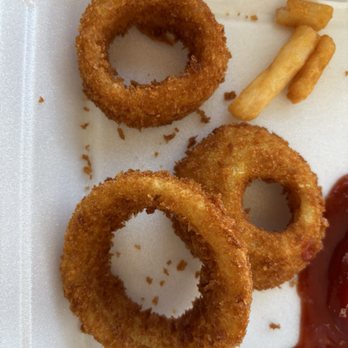 Chex Grill & Wings - Onion Rings-we split an order and I ate some) - Burgers Near Me - Nashville, Tennessee