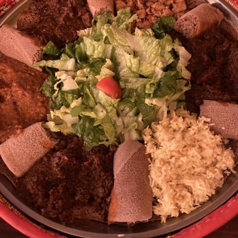 Kibrom's Restaurant - 6 portion family platter - Ethiopian Near Me - Boise, Idaho Kibrom's Restaurant - 6 portion family platter - Ethiopian Near Me - Boise, Idaho