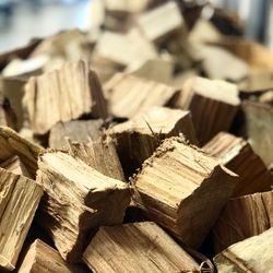 Charred Pool and Patio - We've got chunk wood!