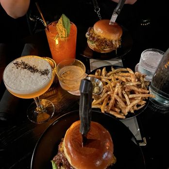 The Botanist - Some smash burgers and earl grey martini - Cocktail Bars Near Me - Bakersfield, California