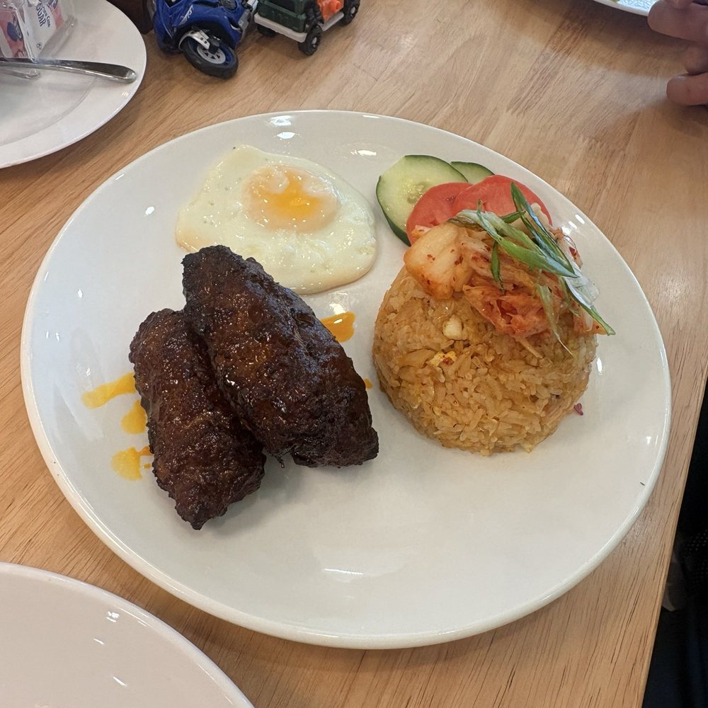 Inda + Mely - Longanisa with Kimchi Fried Rice - Filipino Near Me - San Bruno, California