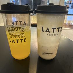 Latte Factory - The mango and the caramel.