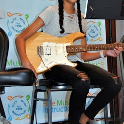 Elite Music Instruction - Guitar and Voice at our 2017 Spring Music Recital