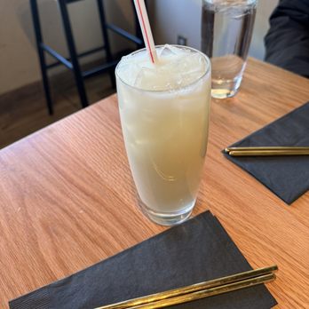 Potsticker - Coconut drink that mixes coconut water with coconut pulp - Asian Fusion Near Me - Saint Paul, Minnesota