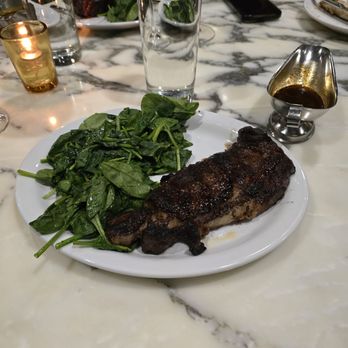 Echo & Rig - Ribeye and spinach - Steakhouses Near Me - Sacramento, California