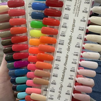 Pierpont Nail Spa - Samples of regular polish - Nail Salons Near Me - Ventura, California