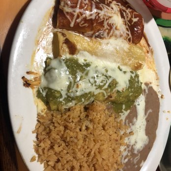 Mi Patria Mexican Restaurant - Mi patria Trio enchiladas - Mexican Near Me - Murfreesboro, Tennessee