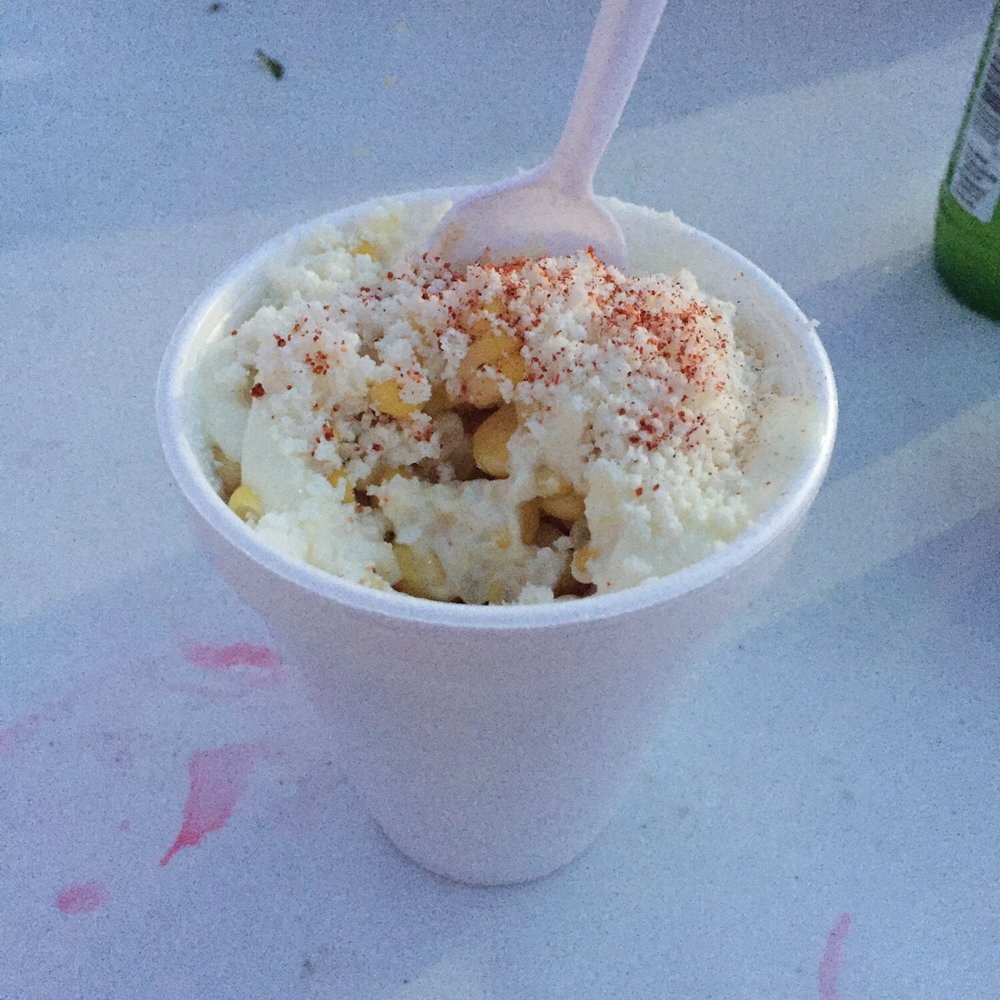 Corn in a cup Corn in a cup