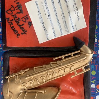Bake My Day - Saxophone in a case cake. So yummy - Custom Cakes Near Me - Long Beach, California Bake My Day - Saxophone in a case cake. So yummy - Custom Cakes Near Me - Long Beach, California