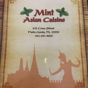 Mint Thai Cuisine - Menu 1/6 - Asian Fusion Near Me - Punta Gorda, Florida Mint Thai Cuisine - Menu 1/6 - Asian Fusion Near Me - Punta Gorda, Florida