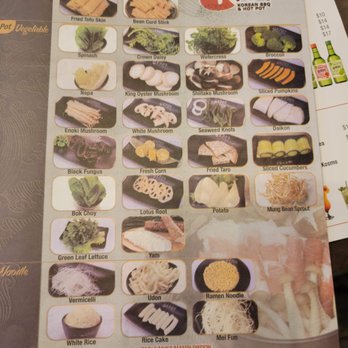 KPOT Korean BBQ & Hot Pot - Menu - Korean Near Me - Union, New Jersey KPOT Korean BBQ & Hot Pot - Menu - Korean Near Me - Union, New Jersey