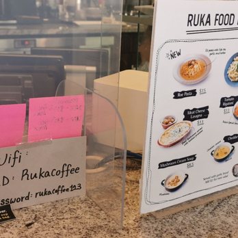 Ruka Coffee - Menu Feb 2022 - Coffee & Tea Near Me - Vancouver, British Columbia