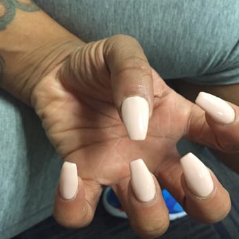 Femimacus Nails - Excuse my ashy hands but shape is perfect - Nail Salons Near Me - Oakland, California