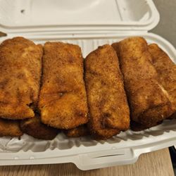 Butter chicken rolls