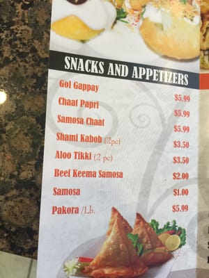 Menu photo 4 Mughal's Oasis Springfield, VA