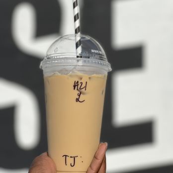 Rise Up Coffee - Iced Hazelnut Latte - Coffee & Tea Near Me - Annapolis, Maryland Rise Up Coffee - Iced Hazelnut Latte - Coffee & Tea Near Me - Annapolis, Maryland