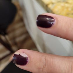 Phoebe’s Nail Bar - Chips just bubbled and peeled off