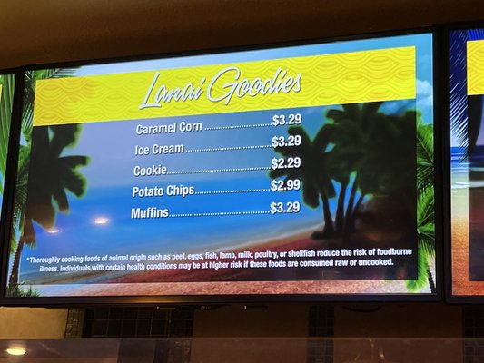 Menu photo 8 Lanai Express at Fremont Casino Las Vegas, NV Menu photo 8 Lanai Express at Fremont Casino Las Vegas, NV