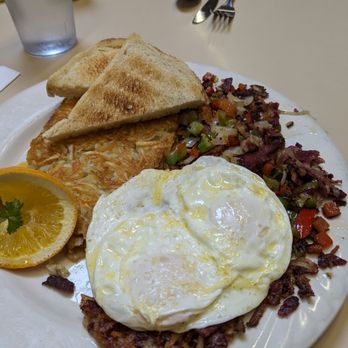 Peg's Glorified Ham & Eggs - Corned beef hash and eggs - Breakfast & Brunch Near Me - Reno, Nevada Peg's Glorified Ham & Eggs - Corned beef hash and eggs - Breakfast & Brunch Near Me - Reno, Nevada