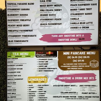 The Blend - Menu. - Juice Bars & Smoothies Near Me - Albuquerque, New Mexico