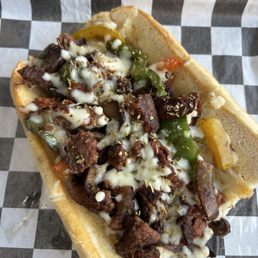 Veggie Philly Cheesesteak