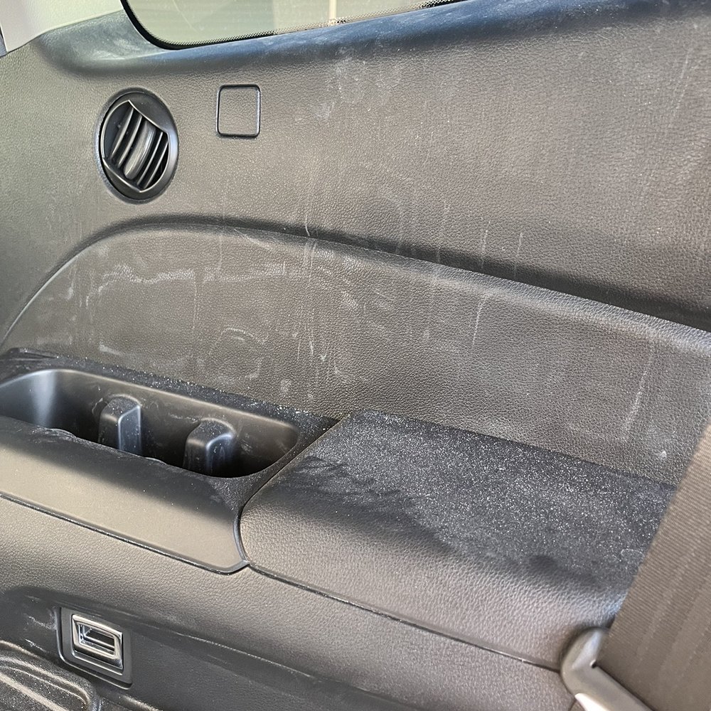Caliber Collision - How the inside was left after fixing the door. - Body Shops Near Me - Provo, Utah Caliber Collision - How the inside was left after fixing the door. - Body Shops Near Me - Provo, Utah