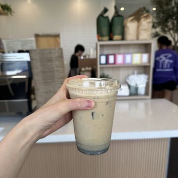 Coffee U - Black sesame espresso latte - Coffee & Tea Near Me - Frisco, Texas Coffee U - Black sesame espresso latte - Coffee & Tea Near Me - Frisco, Texas
