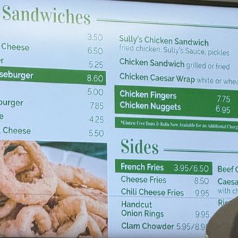 Sullivan's Castle Island - Menu - Fast Food Near Me - Boston, Massachusetts Sullivan's Castle Island - Menu - Fast Food Near Me - Boston, Massachusetts