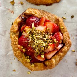 Prairie Pie - Strawberry galette at one of Prairie Pie's Saturday brunch.