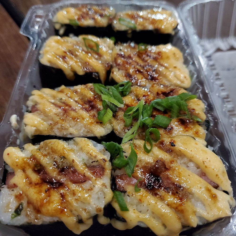 Shootz - Spam Brulee Musubi - Hawaiian Near Me - Stanton, California Shootz - Spam Brulee Musubi - Hawaiian Near Me - Stanton, California