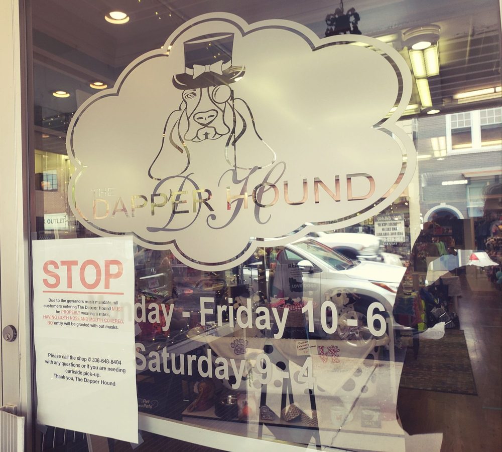 DAPPER HOUND Updated August 2024 218 N Main St, Mount Airy, North