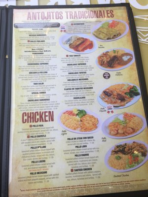 Menu photo 2 El Sombrero Nashville, TN Menu photo 2 El Sombrero Nashville, TN