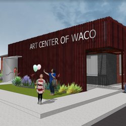 Art Center Waco - The Art Center of Waco, New Construction Rendering, 2019