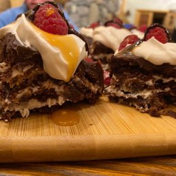Brownie lasagna Brownie lasagna