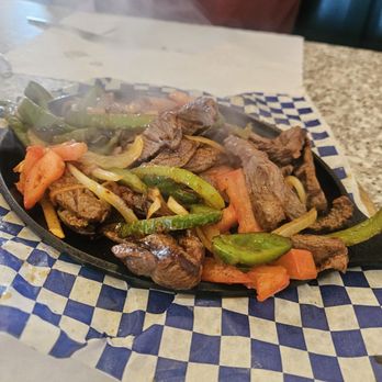 Nick's Super Burgers - Sizzling steak fajitas - Burgers Near Me - Fullerton, California Nick's Super Burgers - Sizzling steak fajitas - Burgers Near Me - Fullerton, California