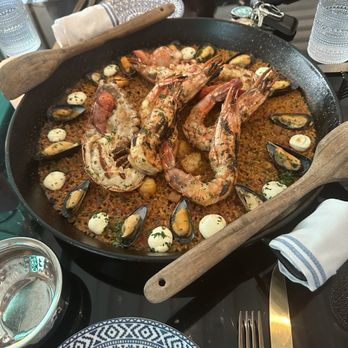 Del Mar - Seafood Paella - Spanish Near Me - Washington, DC, District of Columbia Del Mar - Seafood Paella - Spanish Near Me - Washington, DC, District of Columbia
